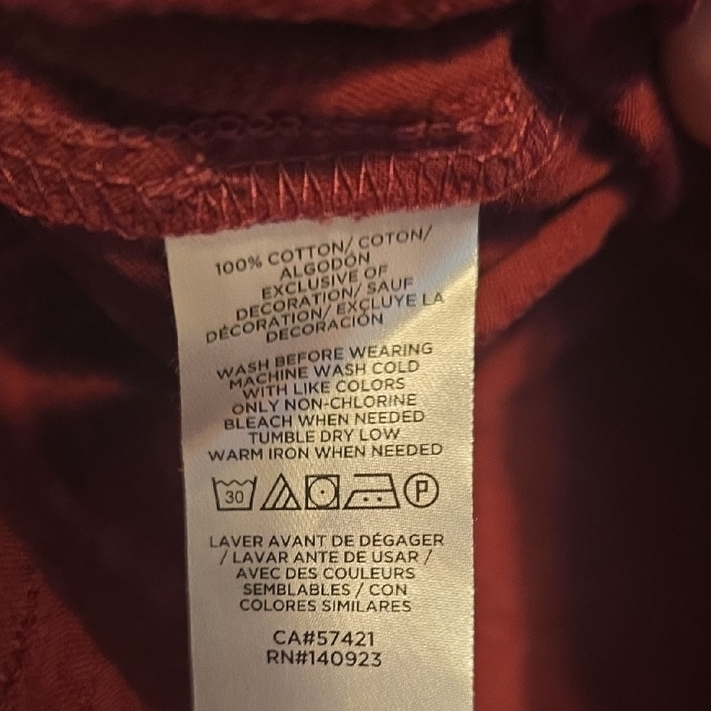 LOFT Deep Burgundy Blouse - Picture 3 of 4
